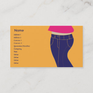 Jeans - Business Business Card