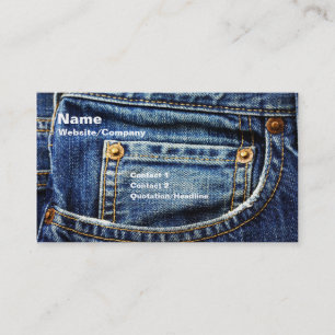 Jeans Business Card