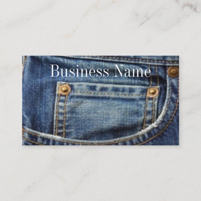 Jeans Business/Profile Card (Front)