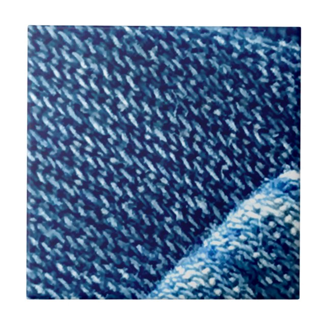 Jeans Ceramic Tile (Front)