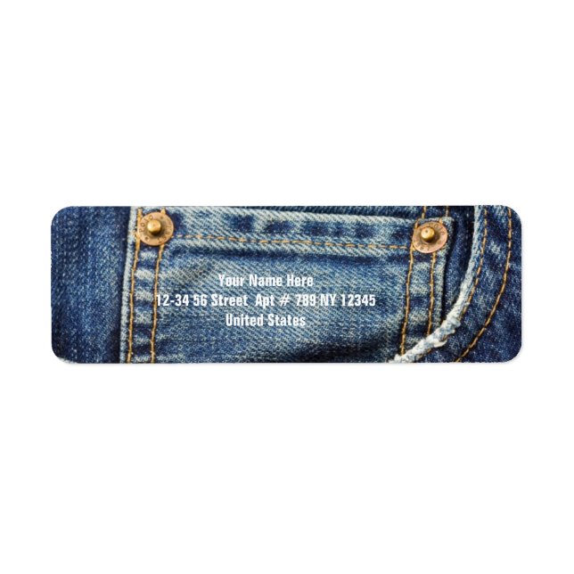 Jeans Label (Front)