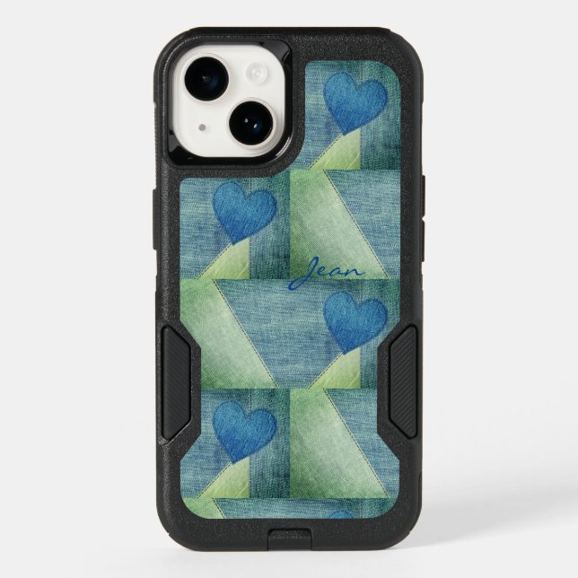 Jeans look (Commuter Series Shown)  OtterBox iPhon iPhone Case (Back)