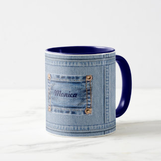 Jeans mug w/out your text