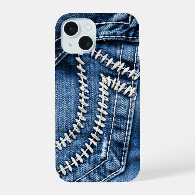 Jeans Pocket Iphone Case (Back)
