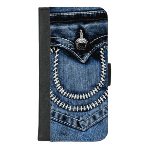 Jeans Pocket iPhone 8/7 Plus Wallet Case
