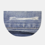 Jeans texture: denim background. doormat