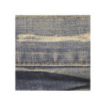 Jeans texture: denim background. wood wall art