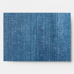 Jeans texture envelope