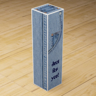 Jeans Wine Gift Box