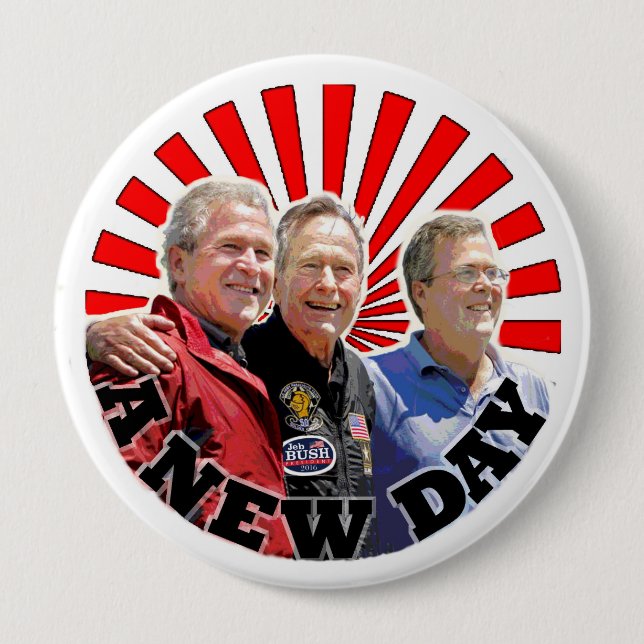Jeb Bush 2016 Button (Front)