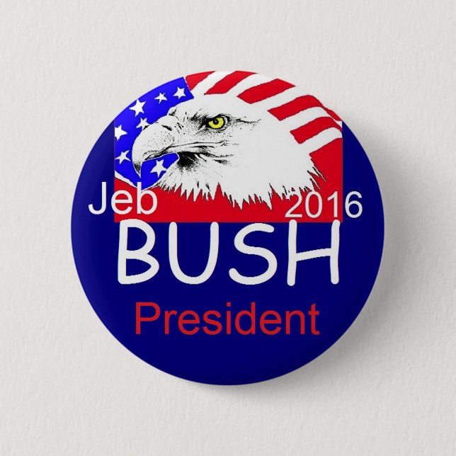 Jeb BUSH 2016 Button (Front)