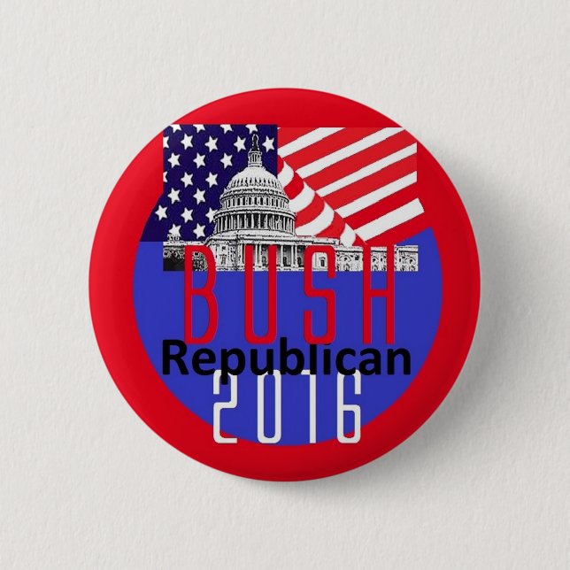 Jeb BUSH 2016 Button (Front)