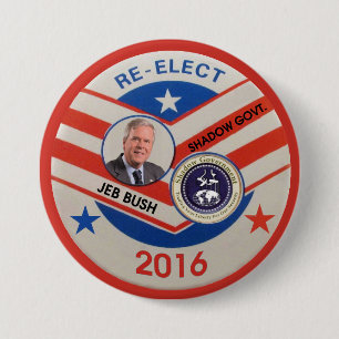 Jeb Bush 2016 Pinback Button