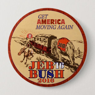 Jeb Bush 2016 Pinback Button