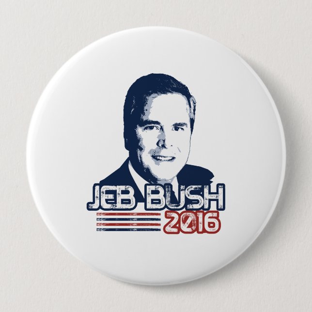Jeb Bush 2016 Science Fiction Button (Front)
