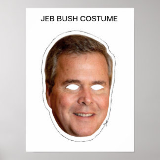 Jeb Bush Costume Poster