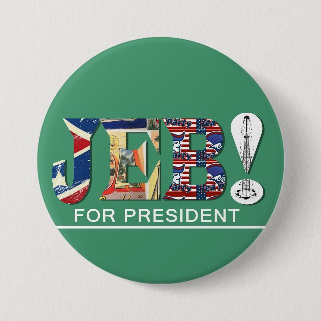 JEB! PINBACK BUTTON (Front)