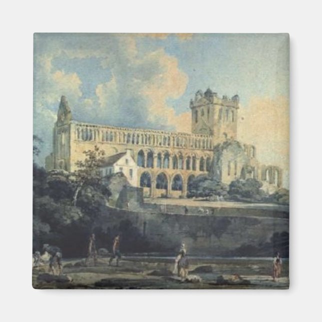 Jedburgh Abbey by Thomas Girtin Magnet (Front)