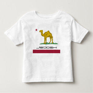 Jeddah not California Republic Toddler T-shirt