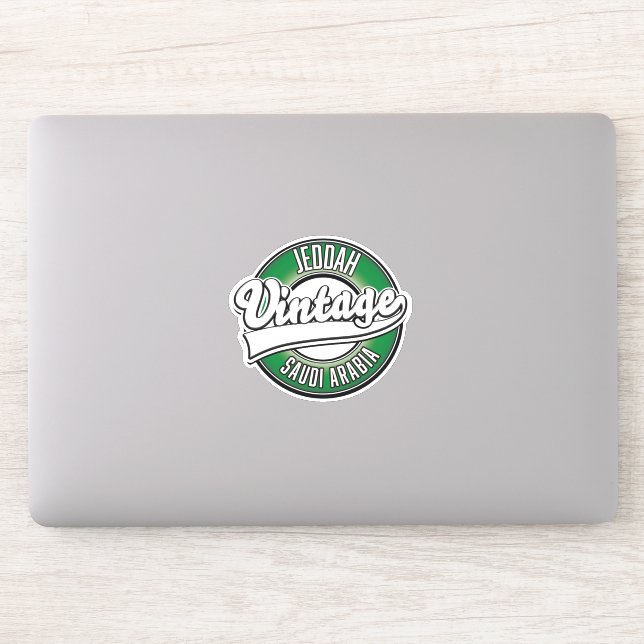 jeddah saudi arabia logo sticker (Computer)