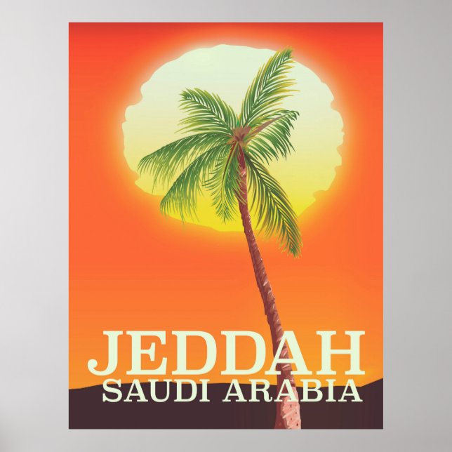 Jeddah Saudi Arabia Vacation poster (Front)