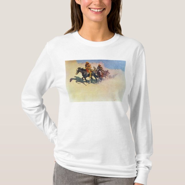 Jedediah Smith making his way across the desert T-Shirt (Front)