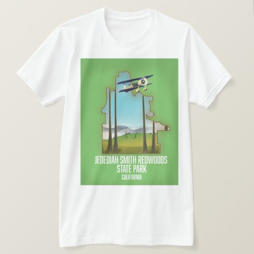 Jedediah Smith Redwoods State Park T_Shirt