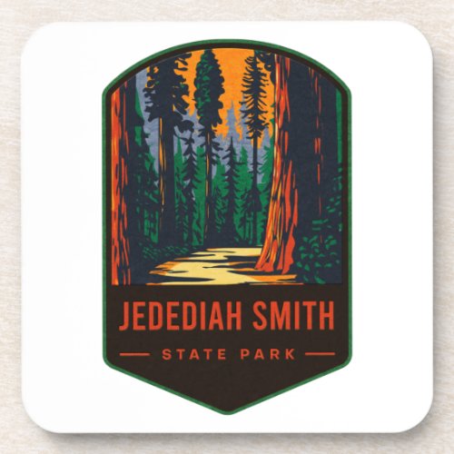 Jedediah Smith State Park Beverage Coaster