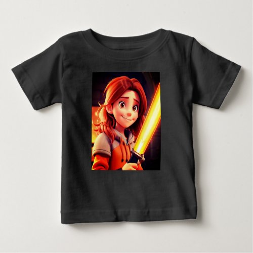 Jedi Master Young Padawan Baby T_Shirt