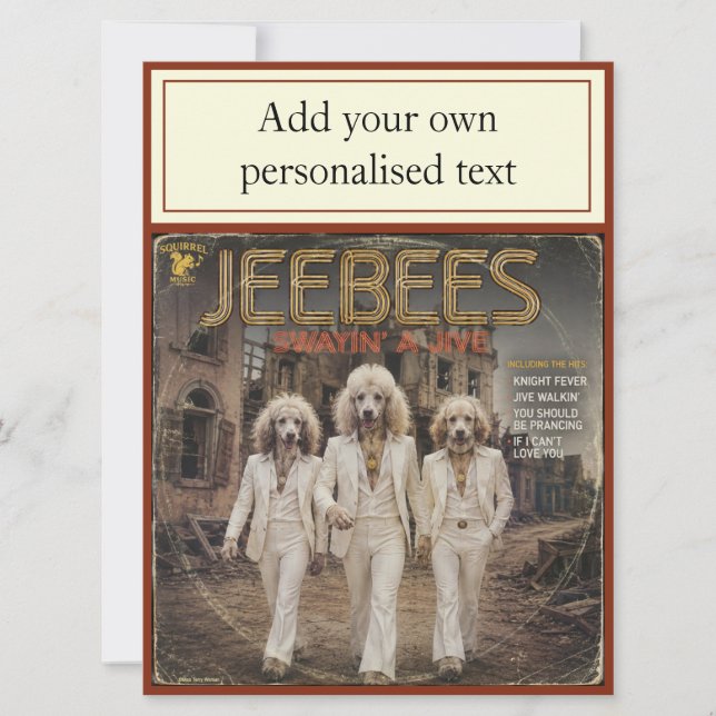 Jeebees Album: a Parody (Front)