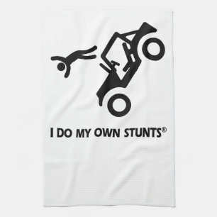 Jeep My Own Stunts Towel