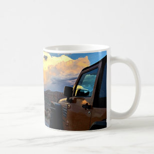 Jeep Sunset Coffee Mug