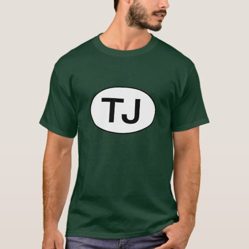 Jeep TJ Wrangler Oval T_Shirt