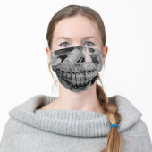 Jeepers Creepers Adult Cloth Face Mask (Worn)