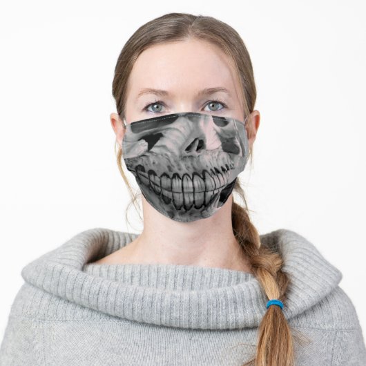 Jeepers Creepers Adult Cloth Face Mask (Worn)