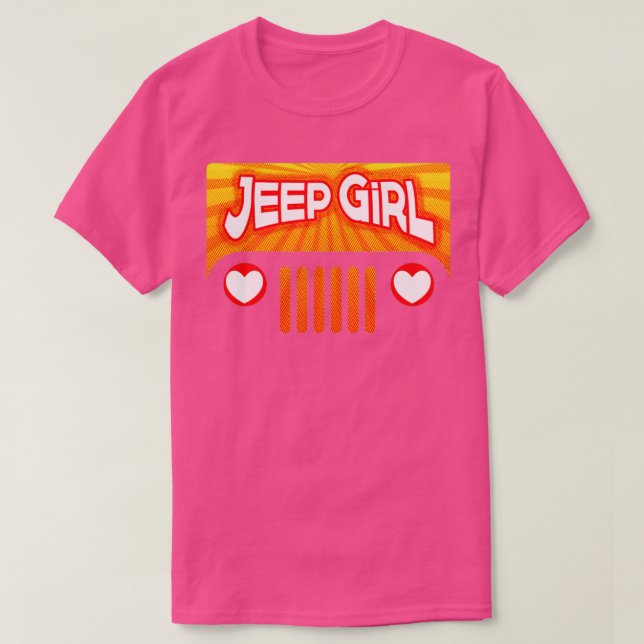 JeepGirl  T-Shirt (Design Front)