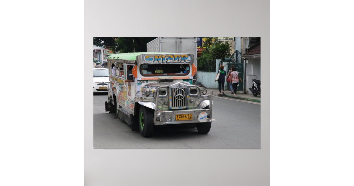 Jeepney Poster | Zazzle.com