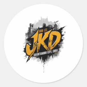 Jeet Kune Do Guantanamo City Cuba  Classic Round Sticker