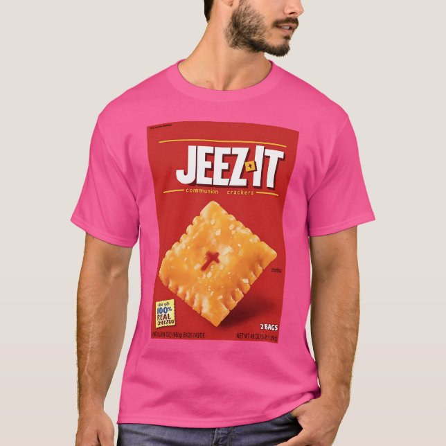 Jeez-It Communion Bread T-Shirt (Front)