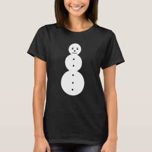 Jeezy Snowman Angry Snowman Jeezy Snowman T-Shirt