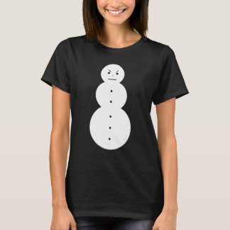Jeezy Snowman    Angry Snowman Jeezy Snowman T-Shirt
