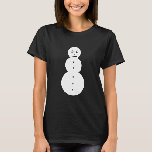 Jeezy Snowman Funny Santa Snowman T_Shirt