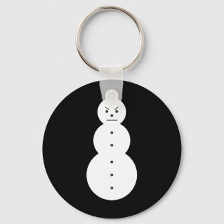 Jeezy Snowman - Hiphop Angry Snowman Jeezy Christm Keychain