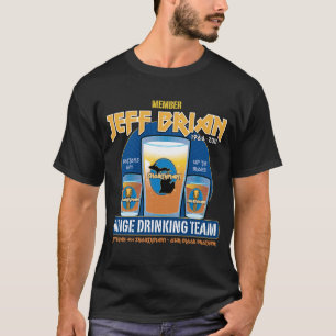 Jeff Brian Drinking Team T-Shirt