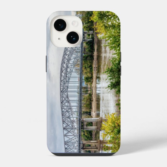 Jeff City Bridge Iphone Case (Back)