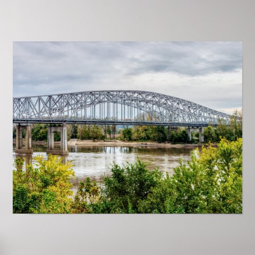 Jeff City Bridge Poster