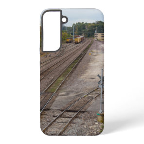 Jeff City Railroad Tracks Samsung Galaxy S22+ Case