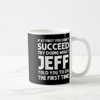 Jeff Gift Name D Birthday Funny Christm
