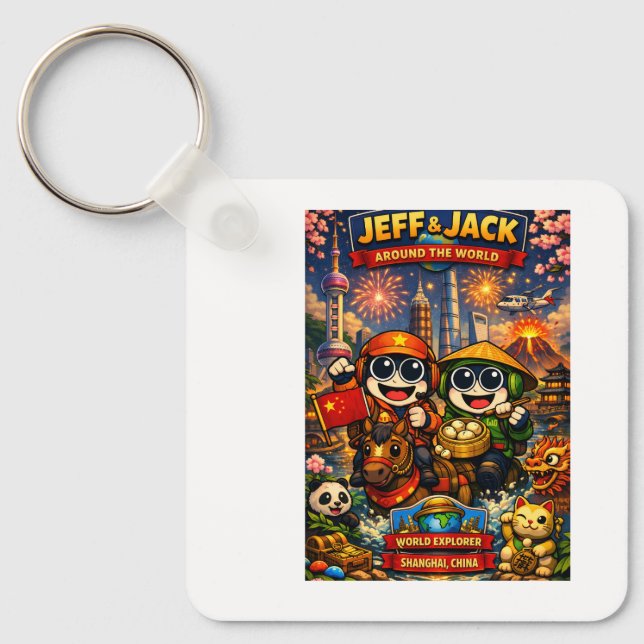 Jeff Keychain (Front)