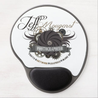 Jeff Mougenot logo mouse mat